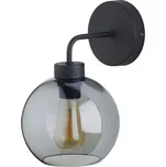 TK LIGHTING Nástěnné svítidlo - BARI 4019, 230V/15W/1xE27, grafit/černá