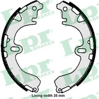 Brzdová čelist Sada brzdových čelistí AP-LPR 06720