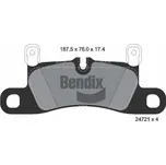 Sada brzdových destiček, kotoučová brzda BENDIX Braking BPD1601