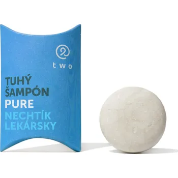 Two Cosmetics Pure tuhý šampon pro citlivou pokožku 85 g Šampon Two Cosmetics Pure tuhý šampon pro citlivou pokožku 85 g