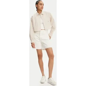 Pánské džíny Calvin Klein Jeans Džínové šortky J20J225201 Bílá Relaxed Fit 27