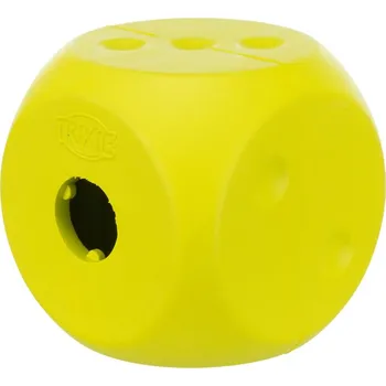 Hračka pro psa TRIXIE SNACK CUBE KOSTKA NA PAMLSKY ZELENÁ 7CM 34956