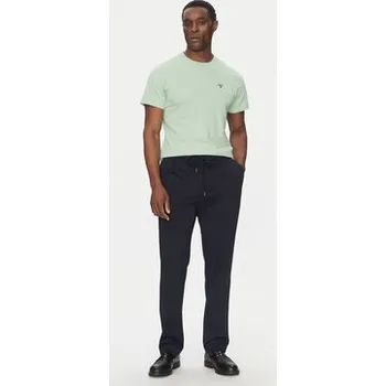 Pánské tričko Barbour T-Shirt Essential Sports MTS0331GN45 Zelená Tailored Fit XXL