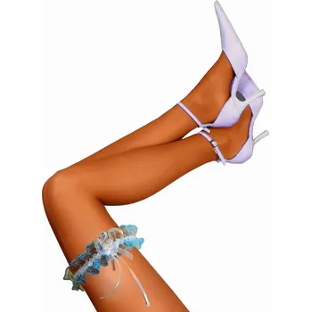 Garter svatební podvazek 4,5 cm bílý