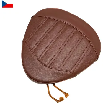 Moto sedlo Potah sedla - světle hnědý Stadion S11-CZ