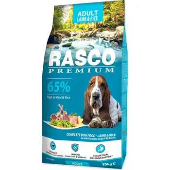 Krmivo pro psa Rasco Premium Dog Adult Lamb & Rice 2x15kg