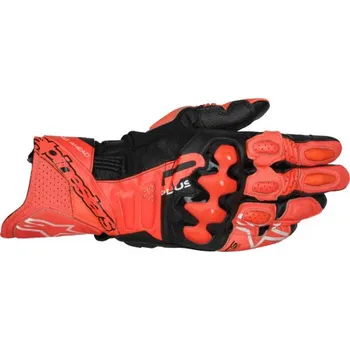Moto rukavice Rukavice GP PLUS R V3, ALPINESTARS (červená/červená fluo/černá) 2026 (Velikost: M)