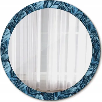 Zrcadlo Nástěnné Zrcadlo Rám Glamour Listy džungle 90 cm