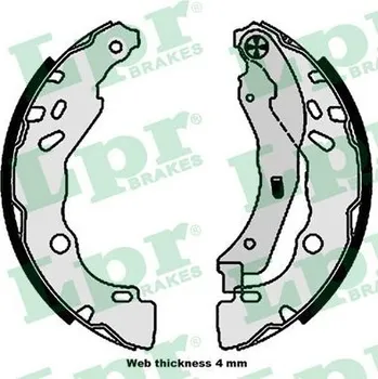 Brzdová čelist Sada brzdových čelistí AP-LPR 01109