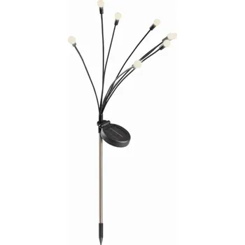 Venkovní osvětlení LAMPIČKA SOLÁRNÍ LAMPA KULIČKY OZDOBA ZAHRADNÍ DEKORACE