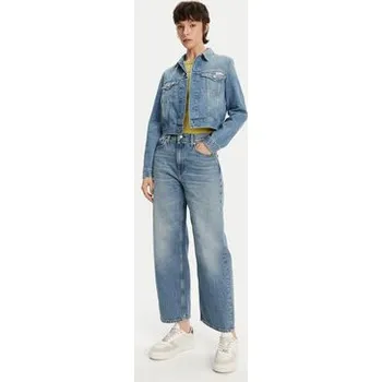 Pánská větrovka Calvin Klein Jeans Jeansová bunda 90's J20J225184 Modrá Regular Fit S