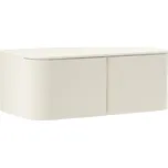 Béžová umyvadlová skříňka Kave Home Salaya 90 x 45 cm