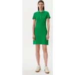 Lacoste Každodenní šaty EF5473 Zelená Slim Fit 38