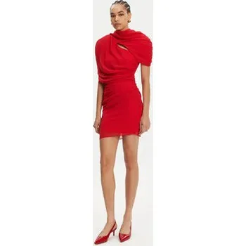 Dámské šaty JACQUEMUS Koktejlové šaty 24H251DR130-1555 Červená Regular Fit 44