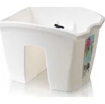 PROSPERPLAST Závěsný truhlík - CROWN Rozměr: 24,2x27,8 cm, Barva: bílá