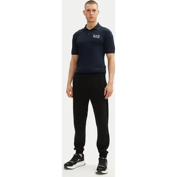 Pánské tričko EA7 Emporio Armani Polokošile 7M000300 AF13739 UB102 Tmavomodrá Slim Fit XXL