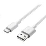 PremiumCord Kabel USB 3.1 C/M - USB 2.0 A/M, rychlé nabíjení proudem 3A, 1m, bílá