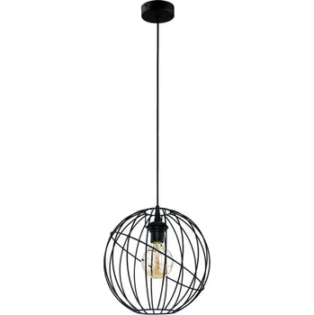 TK LIGHTING Lustr - ORBITA 1626, Ø 32 cm, 230V/15W/1xE27, černá