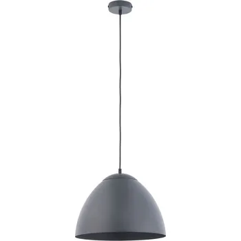 TK LIGHTING Lustr - FARO 3193, Ø 35 cm, 230V/15W/1xE27, tmavě šedá