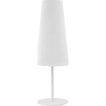 Lampička TK LIGHTING Stolní lampa - UMBRELLA 5173, Ø 16 cm, 230V/15W/1xE27, bílá
