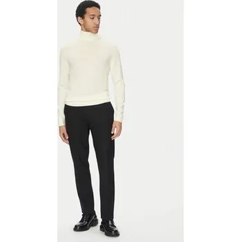 Dámský svetr Calvin Klein Rolák Superior K10K110420 Écru Slim Fit XL