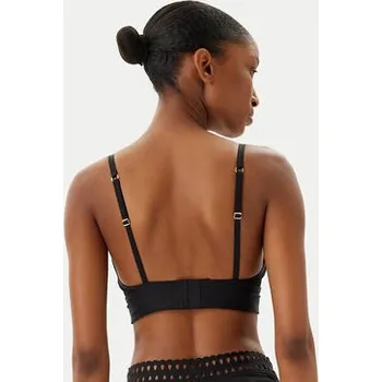 Podprsenka BOSS Podprsenka Bralette Eyelet 50540428 Černá S