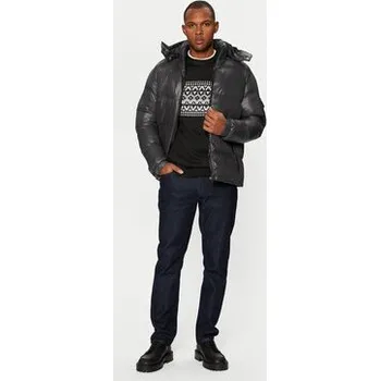 Brave Soul Zimní bunda MJK-JAREDGREY Šedá Regular Fit S