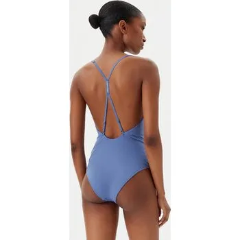 Dámské plavky Calvin Klein Swimwear Jednodílné plavky KW0KW02798 Modrá S