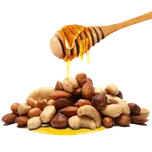 LifeLike Pečené ořechy v medu 200g