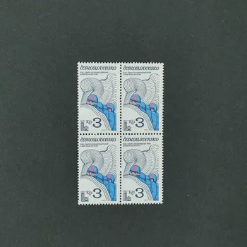 Sběratelství Čtyřblok ČSR, 3Kčs, Pof.2417**