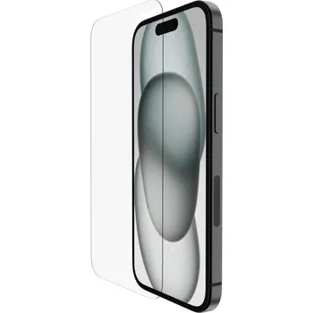 Belkin SCREENFORCE™ UltraGlass2 Anti-Microbial ochranné sklo pro iPhone 16 / 15 / 14 Pro