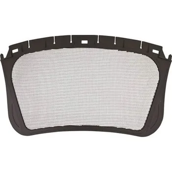 Pracovní přilba Síťový obličejový štít 3M™, nerezová ocel, černý, 5C