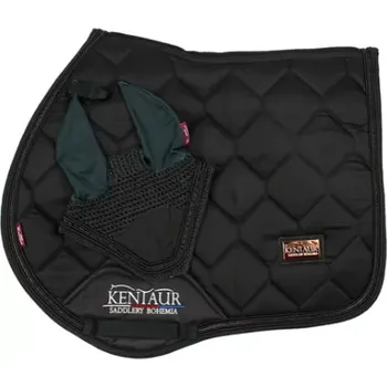 Set dečka + čabraka Kentaur, široký lem, tmavě zelená, VS