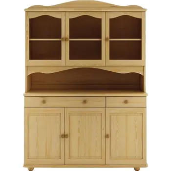 Příborník a kredenc DREWMAX KW101 borovice žlutá