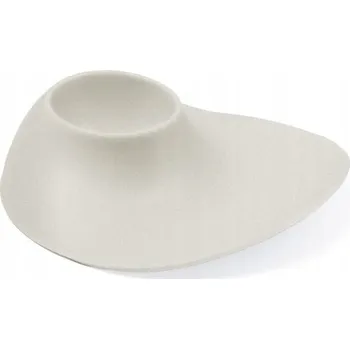 Stojánek na vajíčko Podstavec na vajíčko Ekologický Bílý Stojan na Vejce BIO 97% Sada 2 kusů