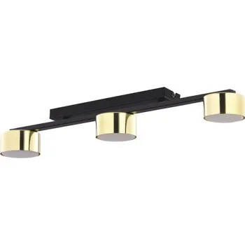 TK LIGHTING Lustr - DALLAS 6091, 230V/10W/3xGX53, zlatá/černá
