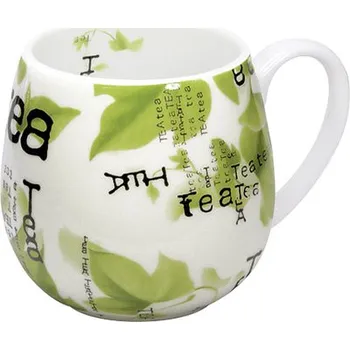 Könitz porcelán, Německo KP - Porcelánový hrnek Tea Collage - buclák - 420 ml