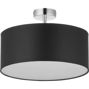 Svítidlo TK LIGHTING Lustr - RONDO 4246, Ø 40 cm, 230V/15W/4xE27, černá/bílá/chrom
