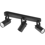 TK LIGHTING Bodový lustr - REDO 6502, 230V/10W/3xGU10, černá