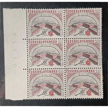 Sběratelství Víceblok ČSR, 30h, Pof.1420**