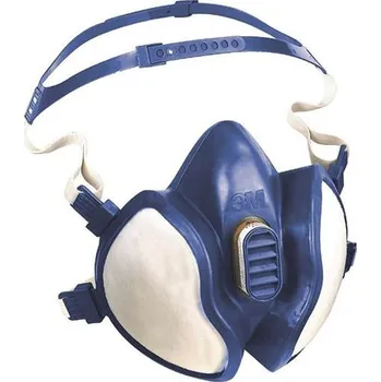 Plynová maska 3M™ Bezúdržbová polomaska s integrovanými filtry FFA1P2RD - organika a částice, 4251+