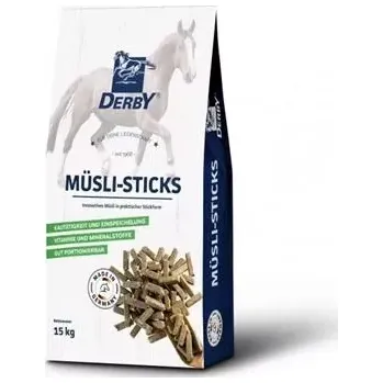 Krmivo pro koně DERBY Müsli Stixx 15 kg