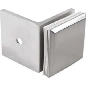 Nábytkové kování Spojka sklo-zeď 90° GC03