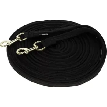 Lonž dvojitá Kerbl, černá, 17 m