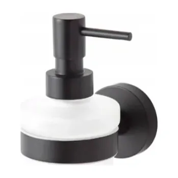 Ruční nástěnný dávkovač mýdla Stella 250 ml bílý, černý