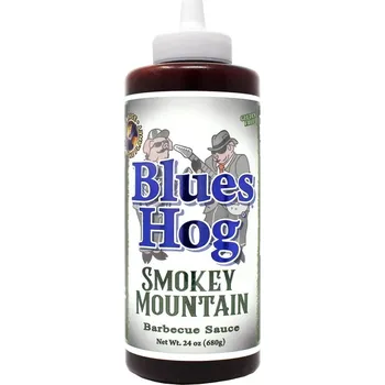 Omáčka BBQ omáčka Blues Hog Smokey Mountain - squeeze bottle, 680 g
