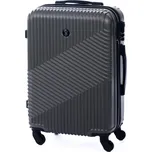 Cestovní kufr BERTOO Milano - tmavě šedý L