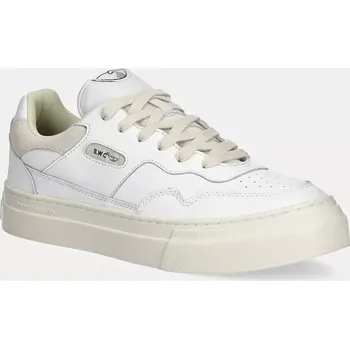 Pánská obuv Kožené tenisky Stepney Workers Club Pearl Leather, 40, bílá, 00X