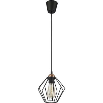 TK LIGHTING Lustr - GALAXY 1642, Ø 18,5 cm, 230V/15W/1xE27, černá/měď