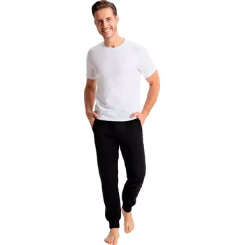 Pánské pyžamo Pánské kalhoty 891/21 Luna Barva/Velikost: černá / XXL